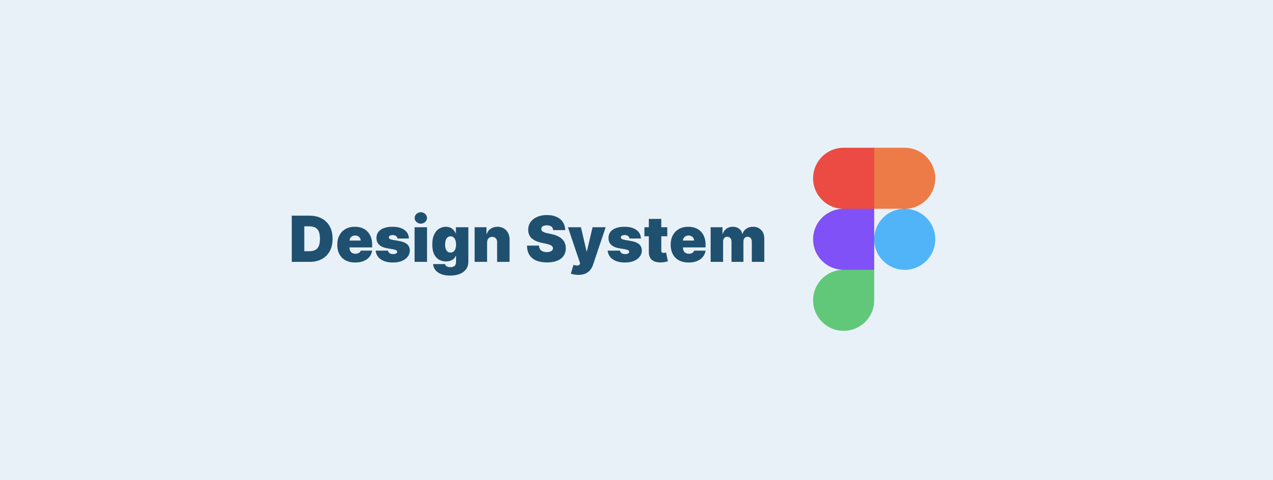 Logo de Figma accompagné du texte 'Design System'